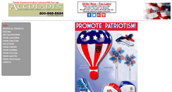 Desktop Screenshot of patriotic-promotions.accolades.com